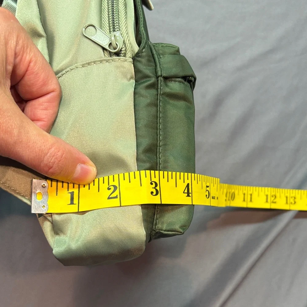 Wonder Nation Kids Sling Bag Olive Green‎ NWT Patches Adjustable Crossbody Strap